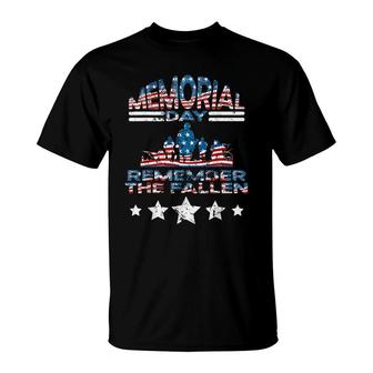 Remember The Fallen For Honor And Remember Cool Memorial Day T-shirt - Thegiftio
