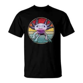Retro 80S 90S Axolotl Cute Axolotl T-Shirt | Mazezy