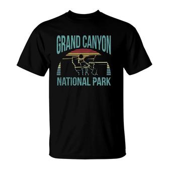 Retro Vintage National Park - Grand Canyon National Park T-Shirt - Seseable