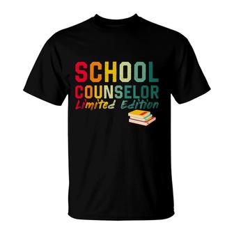 School Counselor Funny Job Title Profession Worker T-Shirt - Seseable