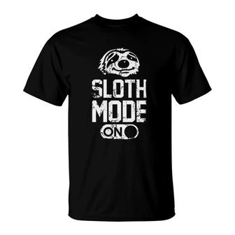 Sloth Mode On Animal 2022 Trend T-Shirt - Seseable