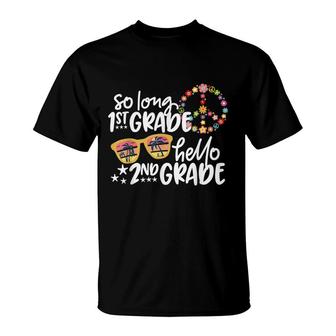 So Long 1St Grade Hello 2Nd - School Teacher Student Kids T-Shirt - Seseable