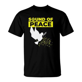 Sound Of Peace Untailliertes Dove T-Shirt | Mazezy CA