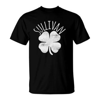 Sullivan St Patricks Day Irish Family Last Name Matching T-Shirt - Seseable