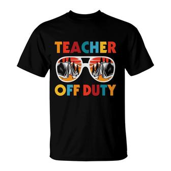 Teacher Off Duty Making Students Very Surprised And Sad T-Shirt - Seseable