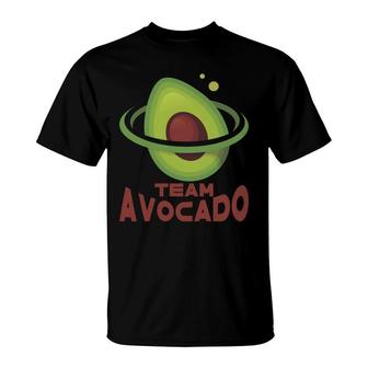 Team Avocado Is Best In Metaverse Funny Avocado T-Shirt - Seseable