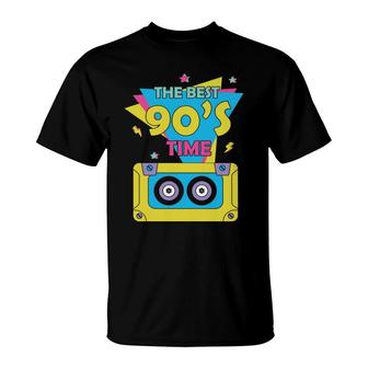 The Best 90S Time Music Mixtape Lovers 80S 90S Styles T-Shirt - Seseable