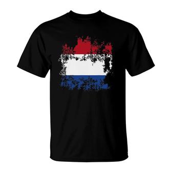 The Netherlands Holland Flag Kings Day Holiday T-Shirt | Mazezy