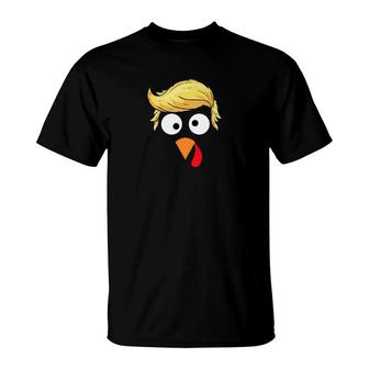 Turkey Trump Funny Thanks Giving T-Shirt - Monsterry AU