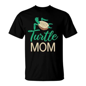 Turtle Mom Cute Sea Turtle Lover T-Shirt - Seseable