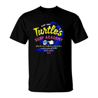 Turtles Surf Academy Estd 1987 Ver2 T-Shirt | Mazezy