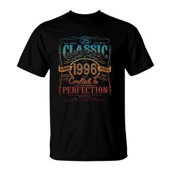 Vintage 1996 Limited Edition Gift 25 Years Old 25Th Birthday T-Shirt - Seseable