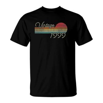Vintage 1999 Womens Mens 22Nd Birthday Gift For 22 Years Old T-Shirt