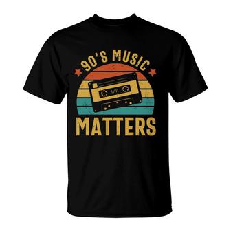 Vintage 90S Music Matters Mixtape 80S 90S Styles T-Shirt - Seseable