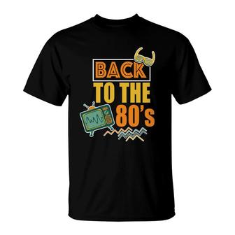 Vintage Back To The 80S Television 80S 90S Styles Idea T-Shirt - Seseable