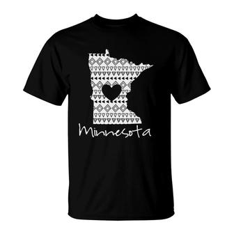 Vintage Minnesota State Home I Love Minnesota Tee T-Shirt | Mazezy