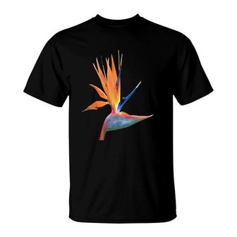 Womens Bird Of Paradise Flower T-Shirt | Mazezy