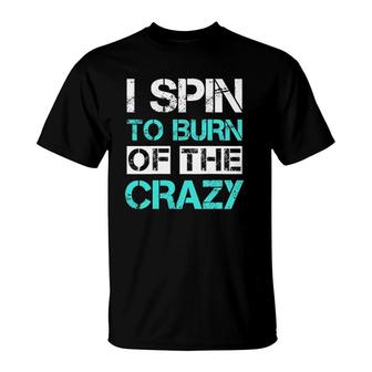 Womens Spinning Cycle Fitness T-Shirt | Mazezy
