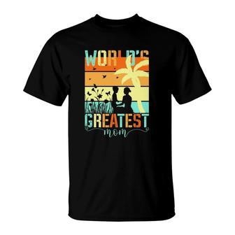 Worlds Greatest Mom Mothers Day Gift T-Shirt | Mazezy