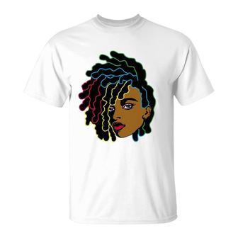 African Girl Black Lives Matter Melanin Pride African Gifts T-Shirt - Seseable