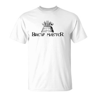 Brew Master Craft Brew Home Brewer Beer Lover T-Shirt - Seseable