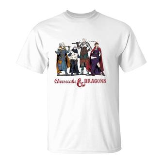 Cheesecake And Dragons The Golden Girl T-Shirt | Mazezy