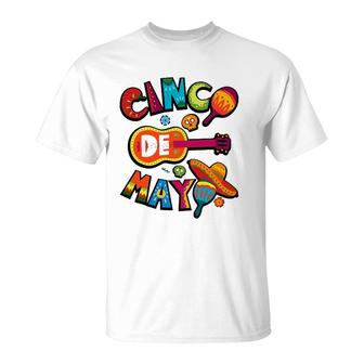 Cinco De Mayo Men Women Kids Mexican Fiesta 5 De Mayo T-Shirt - Seseable