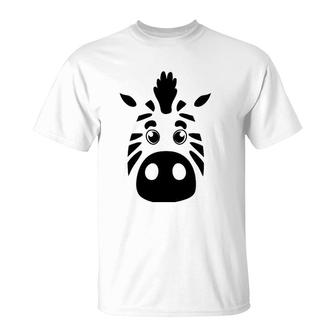 Cool Mountain Zebra - Gift For Animal Lovers T-Shirt | Mazezy
