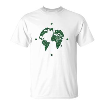 Earth Day Teacher Recycle Vintage Recycling Earth Day T-Shirt | Mazezy