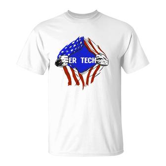 Er Tech X Emergency Room Tech T-Shirt | Mazezy UK
