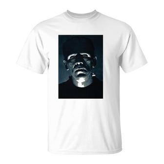 Frankenstein Halloween Horror Vintage Comic Book Retro Movie T-shirt - Thegiftio UK