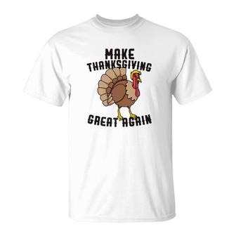 Funny Trumpkey Thanksgiving Turkey Trump Men Women T-Shirt - Monsterry DE