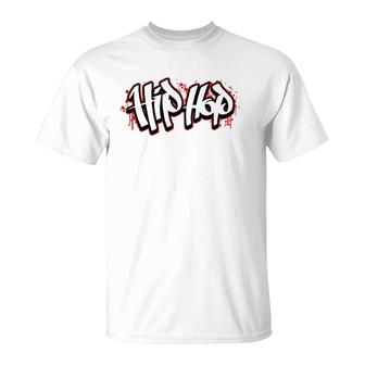 Hip Hop Graffiti Rap Break Dance Beatbox Hip Hop T-Shirt | Mazezy UK