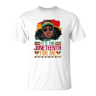Its The Juneteenth For Me Free-Ish Since 1865 Independence T-Shirt - Seseable