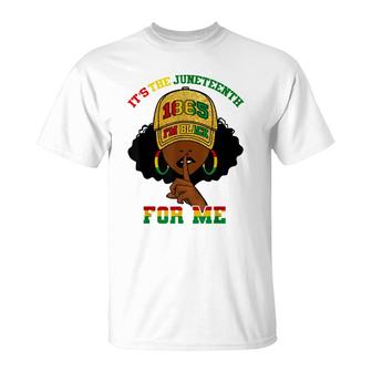 Its The Juneteenth For Me Free-Ish Since 1865 Independence T-Shirt - Seseable