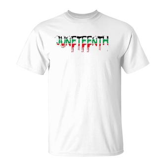 Juneteenth Is My Independence 1865 Women 4Th July Love T-Shirt - Seseable