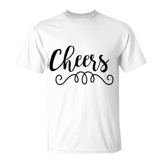 Let_S Beer And Cheers To Happy Idea Gift For Beer Lover T-Shirt - Seseable
