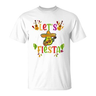 Lets Fiesta Cinco De Mayo Drinko Party 5Th Of May T-Shirt - Seseable