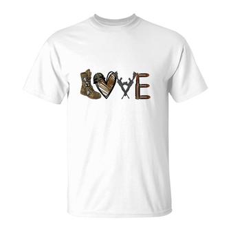 Love My Hero Dad Military Father Gift T-Shirt - Seseable