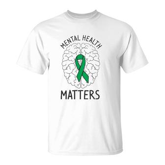 Mental Health Awareness Month Mental Health Matters Positive T-Shirt - Seseable