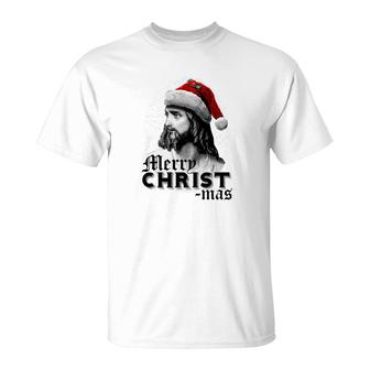 Merry Christmas Christian Jesus Christian Jesus Gifts T-Shirt - Monsterry