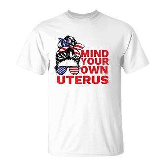 Mind Your Own Uterus Pro Choice Feminist Womens Rights Tee Raglan Baseball Tee T-Shirt | Mazezy DE