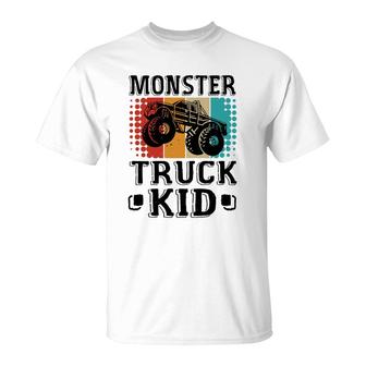Monster Trucks Were The Favorites Of Boys When They Were Kids T-Shirt - Seseable