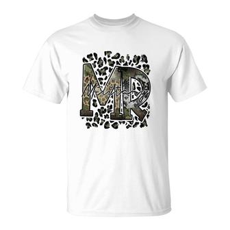 Mr Military My Dad Is Hero Leopard Plaid T-Shirt - Seseable