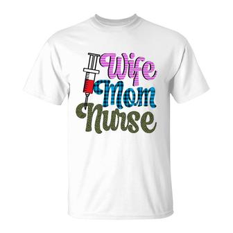 Nurses Day Beautiful Gift For Wife Mom Nurse 2022 T-Shirt - Seseable