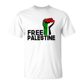 Palestine Flag - Free Palestine T-Shirt - Seseable
