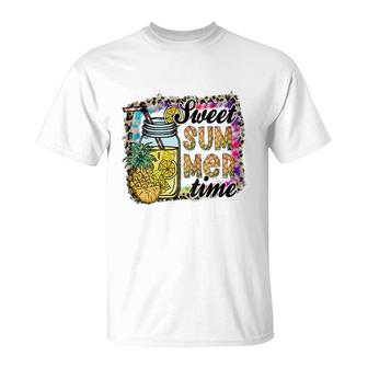 Sweet Summer Time For You Retro Summer Beach T-Shirt - Seseable