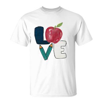 Teachers Have Love For Students And Useful Knowledge T-Shirt - Seseable