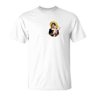 Virgin Mary Jesus Catholic Guadalupe Fatima Message T-Shirt - Monsterry DE