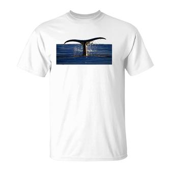 Whale Tail - Ocean Lovers Gift T-Shirt | Mazezy